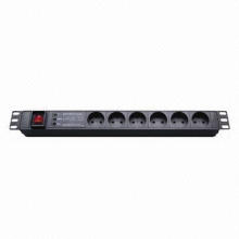 PDU para Plus Socket 6-Way 13A Tamaño 1u